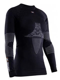 Pozostała odzież narciarska - X-BIONIC, Koszulka damska, Energizer 4.0, czarny, rozmiar S - grafika 1