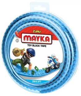 Epee Mayka, Klockomania, klocki Taśma podwójna, 2 metry, błękitny - Klocki - miniaturka - grafika 1