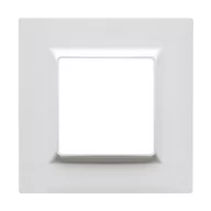 Klawisze i ramki - Polmark Ramka pojedyncza Laura biała - miniaturka - grafika 1