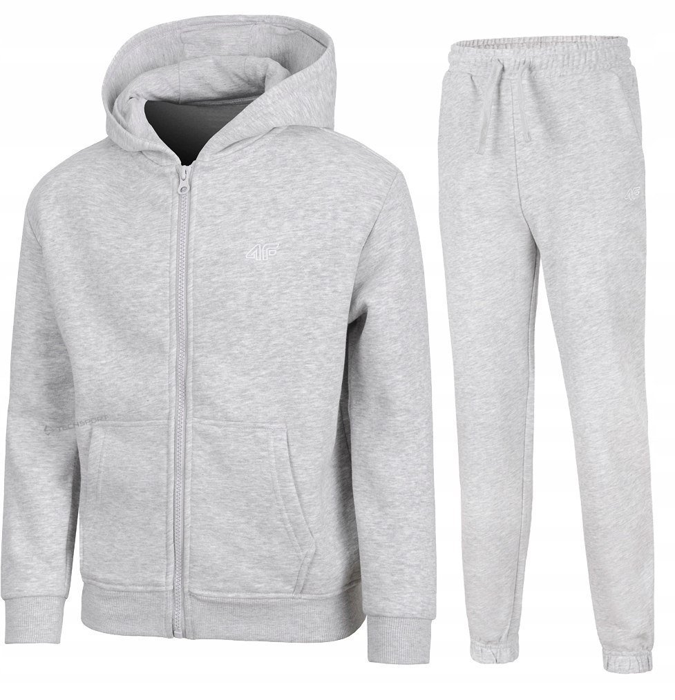 4F CHĹOPIÄCY DRES KOMPLET BLUZA ROZPINANA SPODNIE / rozm 164