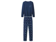 Piżamy damskie - esmara® Piżama polarowa damska (Granatowy/biały, XS (32/34)) - miniaturka - grafika 1