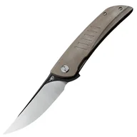 Noże - Nóż składany Bestech Swift Beige Micarta, Satin/Black D2 (BG30C-2) - miniaturka - grafika 1