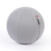 Fotele i krzesła biurowe - Ergonomiczna piłka do siedzenia ORBIX, szary - miniaturka - grafika 1