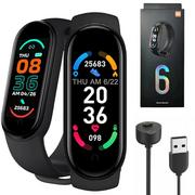 Monitory aktywności - Smartband M6, Microlife Opaska Sportowa, Smartwatch - miniaturka - grafika 1