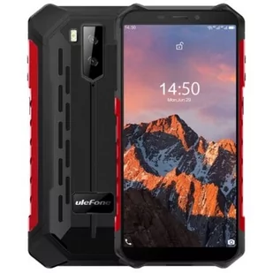 Ulefone Armor X5 Pro 64GB Dual Sim Czarno-czerwony - Telefony komórkowe - miniaturka - grafika 1