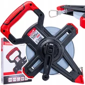 Poziomice, łaty, miary - Miara zwijana stalowa geodezyjna 100m 10 - miniaturka - grafika 1