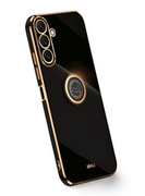 Szkła hartowane na telefon - Etui XINLI Ring do Samsung Galaxy A54 - Czarny - miniaturka - grafika 1