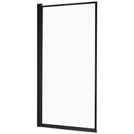 Parawany nawannowe - Parawan nawannowy MARCUS składany jednoczęściowy 80x140 czarny SEVANTE - miniaturka - grafika 1