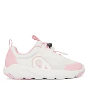 Buty dla dziewczynek - Sneakersy Reima Ohitus 5400174A Biały - miniaturka - grafika 1