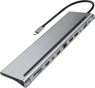 Stacje dokujące i replikatory portów - Stacja/replikator Tradebit USB-C 6324 - miniaturka - grafika 1