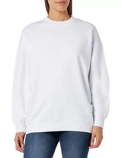 Replay Damska bluza oversize, 001 White, L - Bluzy damskie - miniaturka - grafika 1