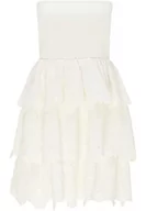 Sukienki - DreiMaster Vintage Damska letnia sukienka 37216048, biała, L, biały, L - miniaturka - grafika 1