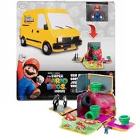 Figurki kolekcjonerskie - Super Mario Movie Van Zestaw Pojazd Jakks - miniaturka - grafika 1