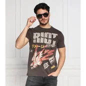 Koszulki męskie - GUESS T-shirt RIOT TOUR | Regular Fit - miniaturka - grafika 1