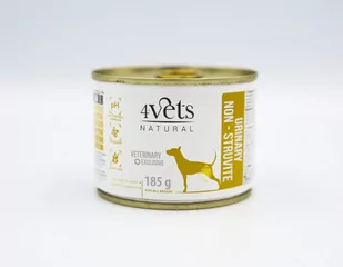 4Vets Natural Dog Urinary Non-Struvite 6 x 185g - Mokra karma dla psów - miniaturka - grafika 1