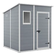 Altany ogrodowe - Keter Szopa ogrodowa Manor Pent 66, szaro-biała, 241765 Benelux - miniaturka - grafika 1