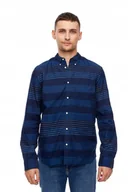 Koszule męskie - WRANGLER LS 1PKT SHIRT DARK INDIGO W5914M91E S - miniaturka - grafika 1