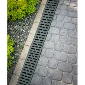 Rynny i akcesoria - Krata PP czarna system 1000 x 63 x 98 x 148 A15 100 x 12,6 x 2 cm MAXPOL - miniaturka - grafika 1