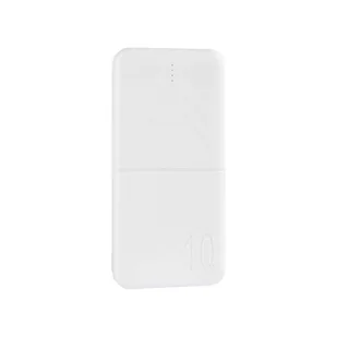 POWERBANK MX COCO 10 000 mAh, 2xUSB, 10W Li-Po, WHITE / BIAŁY, + kabel microUSB - Powerbanki - miniaturka - grafika 1
