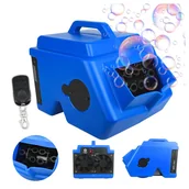 Bańki mydlane - LIGHT4ME BUBBLE BLUE DOUBLE podwójna mocna wytwornica baniek mydlanych pilot - miniaturka - grafika 1