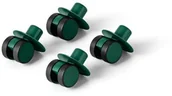 Akcesoria do wózków - MODU - cztery obrotowe koła, zielony/forest green Przykładowa dodatkowa nazwa - miniaturka - grafika 1