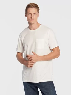 Koszulki męskie - Casual Friday T-Shirt Thor 20504283 Biały Regular Fit - grafika 1