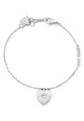 Bransoletki - Guess Amore bransoletka srebrna damska JUBB05057JW (L) - miniaturka - grafika 1