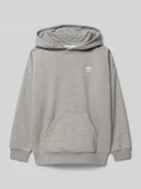 Swetry dla chłopców - Bluza z kapturem z wyhaftowanym logo - miniaturka - grafika 1