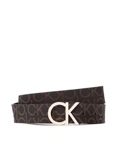 Paski - Calvin Klein Pasek Damski Ck Mono Belt 3Cm K60K606446 Brązowy - grafika 1