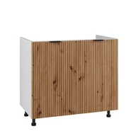 Meble kuchenne - Formia Szafka Dolna Pod Zlewozmywak D2Z-90 Dąb Artisan - miniaturka - grafika 1