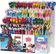Przybory szkolne - Długopis wymazywalny automatyczny Disney PATIO Spiderman, Avengers, Frozen, Mickey, Minnie display 240 sztuk 78933 mix cena za 1szt - miniaturka - grafika 1