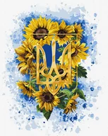 Malowanie po numerach - Malowanie po numerach - Trójząb słoneczny 40x50cm - miniaturka - grafika 1