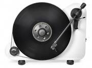 Gramofony - Pro-Ject VTE BT R OM5e Niekonwencjonalny pionowy gramofon z łącznością Bluetooth, biały - miniaturka - grafika 1