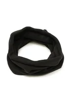 Apaszki i szaliki damskie - Rains Komin Fleece Tube Scarf T1 16160 Czarny - miniaturka - grafika 1