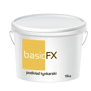Podkład tynkarski jednowarstwowy 15 kg Basic Fx - Grunty do ścian - miniaturka - grafika 1