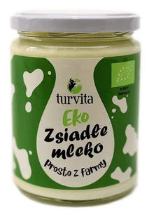 ZSIADŁE MLEKO BIO 450 g - TURVITA - Kefiry, jogurty, maślanki - miniaturka - grafika 1