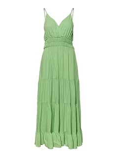 Sukienki - YAS Damska sukienka maxi YASSIRALA, Summer Green, XL - grafika 1