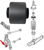 Tuleje zawieszenia - Tuleja zwrotnicy przednia dolna tylnego zawieszenia Fiat Freemont - miniaturka - grafika 1