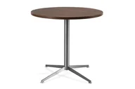 Stoły - Stół okrągły Venchy - Stelaż i Blat - 75x80 cm - YZ-17 Walnut - miniaturka - grafika 1