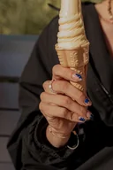 Bransoletki - Pierścionek elastyczny Perła Opal Kwarc Różowy - miniaturka - grafika 1