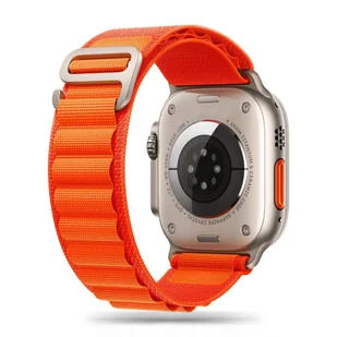TECH-PROTECT NYLON PRO APPLE WATCH 4 / 5 / 6 / 7 / 8 / SE / ULTRA 42 / 44 / 45 / 49 MM ORANGE - Akcesoria do zegarków - miniaturka - grafika 1
