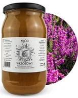 Miód - Miód Wrzosowy 1050g Naturalny Polski - miniaturka - grafika 1