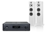 Zestawy stereo - NAD C 399 (czarny) + 603 S3 (biały) - miniaturka - grafika 1