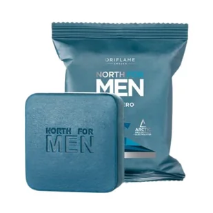 Oriflame, Mydło Men North For Men Subzero W Kostce, 100g - Mydła - miniaturka - grafika 1