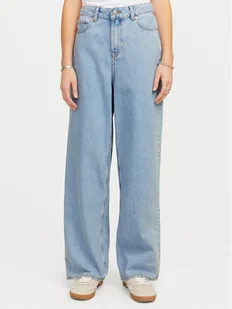 JJXX Jeansy Tokyo 12269077 Błękitny Wide Leg - Spodnie damskie - miniaturka - grafika 1