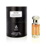 Wody i perfumy damskie - Ayat, Musk Coconut, perfumy w olejku, 12 ml - miniaturka - grafika 1