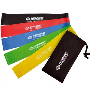 Schildkröt Zestaw gum mini bands Schildkort Fitness 960126 - Gumy, taśmy, ekspandery - miniaturka - grafika 1