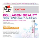 Włosy, skóra, paznokcie - Doppelherz System Kollagen Beauty, smak pomarańcza i marakuja, 25 ml x 30 ampułek - miniaturka - grafika 1