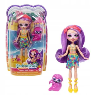 Zabawkowa Laleczka Dla Dzieci Zabawki Rozwijające Enchantimals Leniwiec - Lalki dla dziewczynek - miniaturka - grafika 1