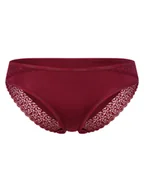 Majtki damskie - Calvin Klein Slipy Kobiety Sztuczne włókno lila|czerwony jednolity, S - miniaturka - grafika 1